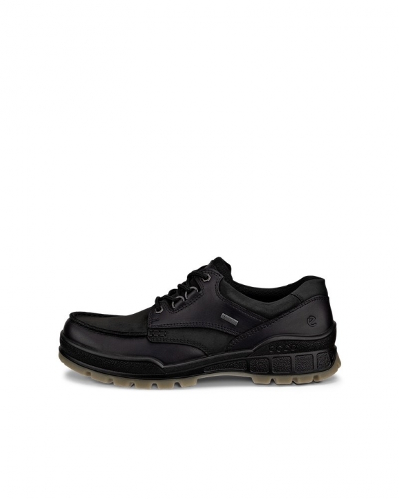 ECCO Track 25 Herren Outdoor-Schuhe aus Leder mit Gore-Tex - Schwarz