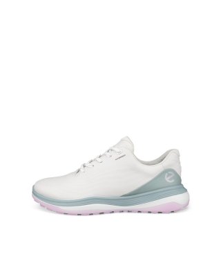 ECCO GOLF LT1 Damen Wasserdichte Golfschuh aus Leder - Weiß