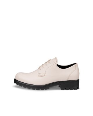 ECCO Modtray Damen Derbyschuhe aus Leder - Beige