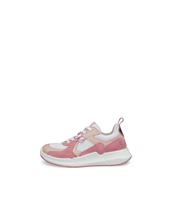 ECCO BIOM 2.2 Kinder Outdoor-Schuhe aus Leder - Rosa