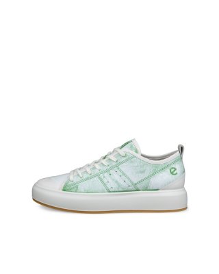 ECCO Street Ace Herren Ledersneaker - Grün ECCO Street Ace Herren Ledersneaker - Grün