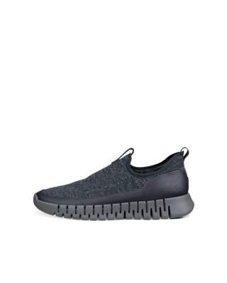 ECCO GRUUV Herren Textilsneaker - Grau