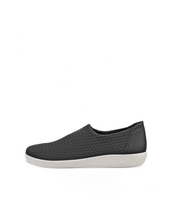 ECCO Soft 2.0 Damen Textilslipper - Schwarz ECCO Soft 2.0 Damen Textilslipper - Schwarz