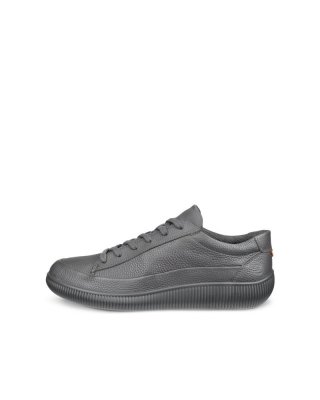 ECCO SOFT ZERO Herren Sneaker aus Nubukleder - Grau