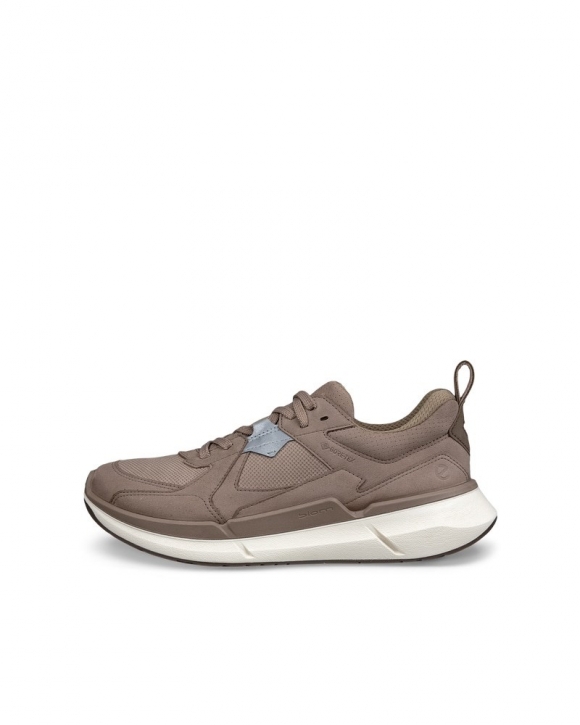 ECCO BIOM 2.2 Damen Sneaker aus Nubukleder - Braun