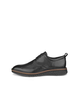 ECCO ST.1 Hybrid Herren Derbyschuhe aus Leder - Schwarz