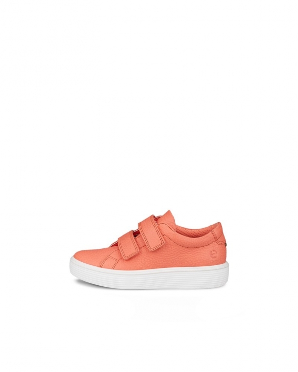 ECCO Soft 60 Kinder Ledersneaker - Rosa