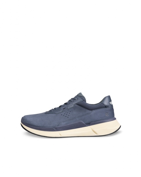 ECCO Biom 2.2 Herren Sneaker aus Nubukleder - Blau ECCO Biom 2.2 Herren Sneaker aus Nubukleder - Blau