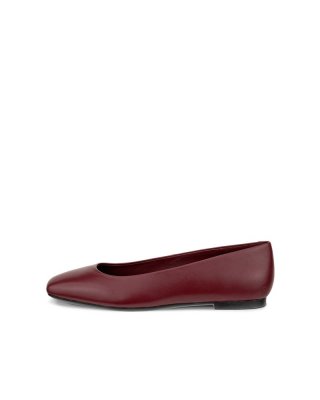 ECCO MARGOT Damen Lederballerina - Rot