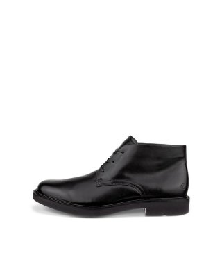 ECCO Metropole London Herren Chukka Boot aus Leder - Schwarz