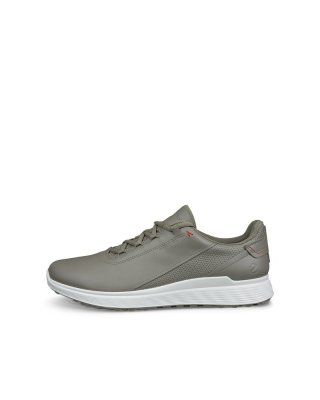 ECCO GOLF S-CASUAL Herren Wasserdichte Golfschuh aus Leder - Grün