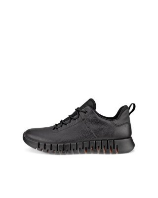 ECCO Gruuv Herren Ledersneaker mit Gore-Tex - Schwarz ECCO Gruuv Herren Ledersneaker mit Gore-Tex - Schwarz
