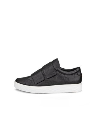 ECCO Soft 60 Damen Ledersneaker - Schwarz