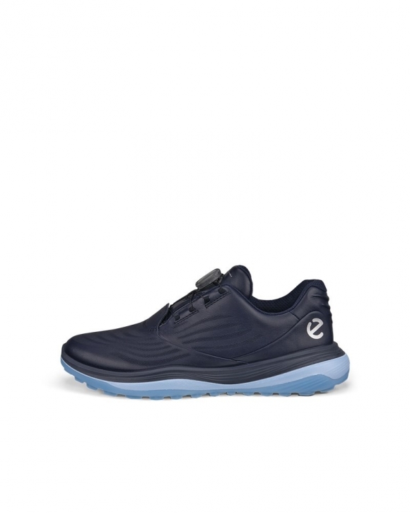 ECCO Golf LT1 Damen Wasserdichte Golfschuh aus Leder - Blau