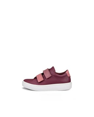 ECCO SOFT 60 Kinder Ledersneaker - Rosa