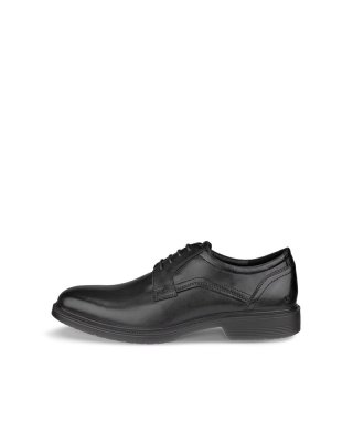 ECCO Lisbon Herren Derbyschuhe aus Leder - Schwarz