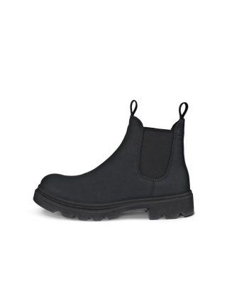 ECCO Grainer Damen Chelsea Boot aus Nubukleder - Schwarz