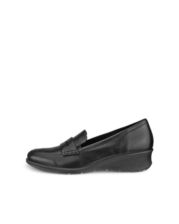 ECCO FELICIA Damen Lederloafer - Schwarz