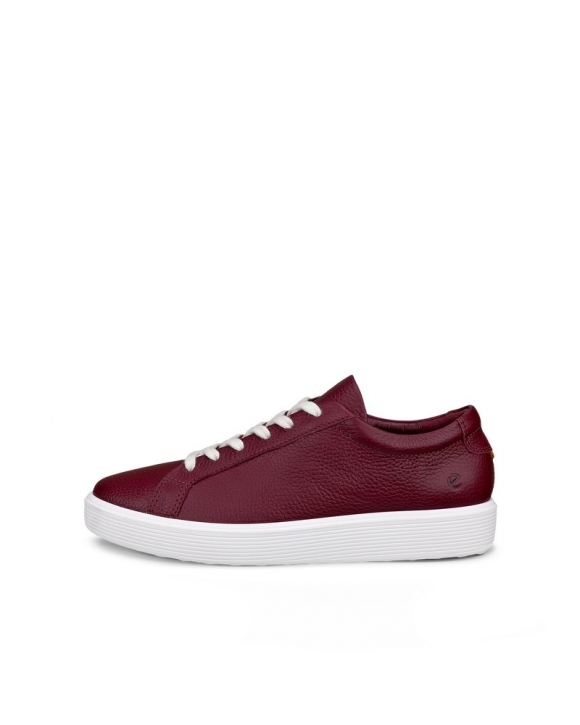 ECCO SOFT 60 Damen Ledersneaker - Rot ECCO SOFT 60 Damen Ledersneaker - Rot