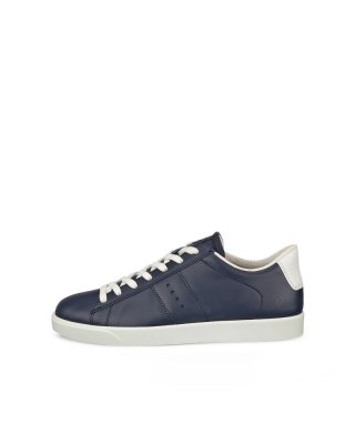 ECCO Street Lite Damen Ledersneaker - Blau