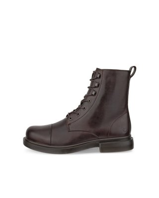 ECCO Metropole Seoul Herren Halbhoher Stiefel aus Leder - Braun