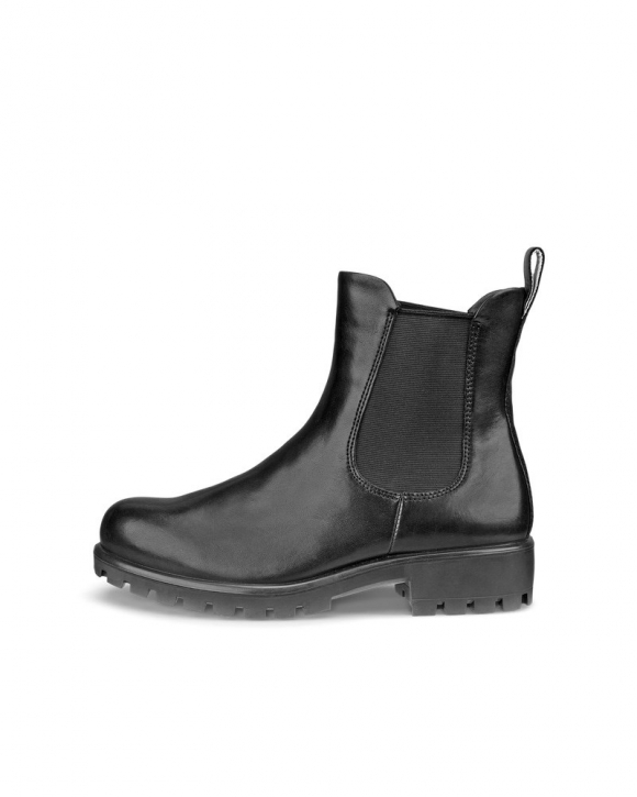ECCO Modtray Damen Chelsea Boot aus Leder - Schwarz