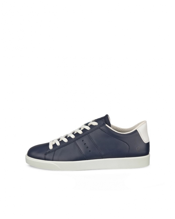 ECCO Street Lite Damen Ledersneaker - Blau