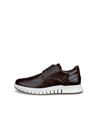 ECCO Gruuv Studio Herren Lederslipper - Braun