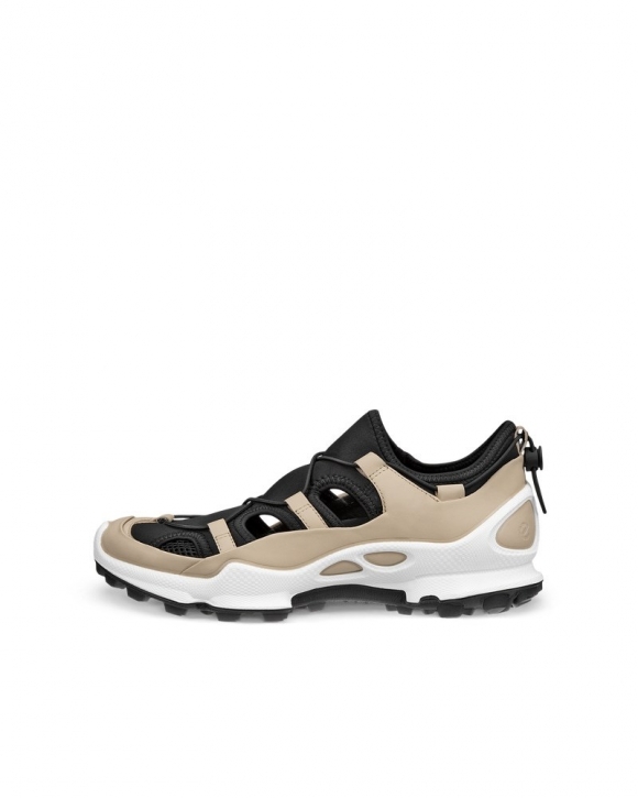 ECCO Biom C-Trail Damen Ledersneaker - Beige