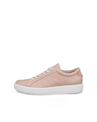 ECCO SOFT 60 Damen Ledersneaker - Rosa