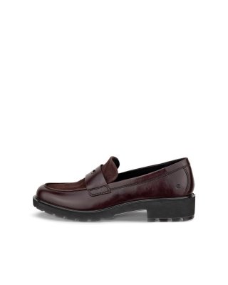 ECCO METROPOLE VIENNA Damen Lederloafer - Braun