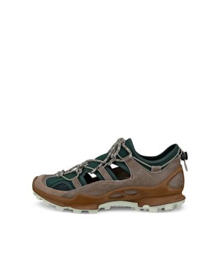 ECCO BIOM C-Trail Damen Outdoor-Schuh aus Veloursleder - Braun