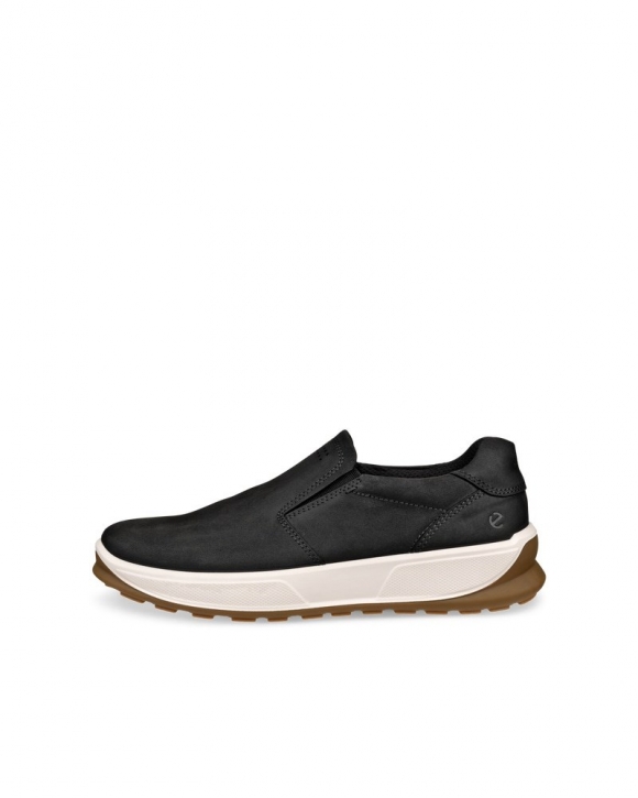 ECCO Byway 2.0 Herren Sneaker aus Nubukleder - Schwarz