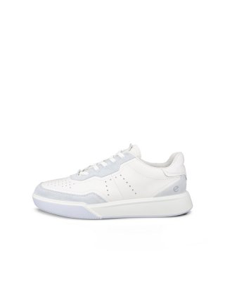 ECCO Street Court Damen Ledersneaker - Weiß
