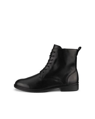 ECCO Dress Classic 15 Damen Schnürstiefel aus Leder - Schwarz ECCO Dress Classic 15 Damen Schnürstiefel aus Leder - Schwarz