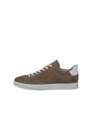 ECCO STREET LITE Herren Sneaker aus Veloursleder - Braun