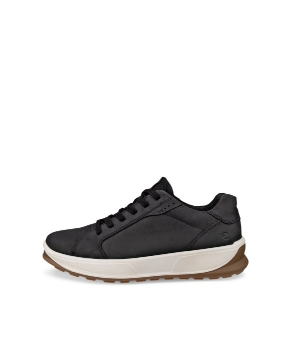 ECCO Byway 2.0 Herren Sneaker aus Nubukleder - Schwarz