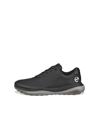 ECCO Golf LT1 Herren Wasserdichte Golfschuh aus Leder - Schwarz