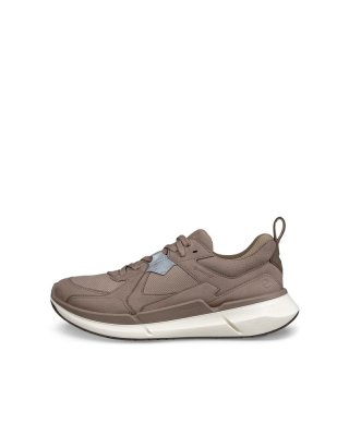 ECCO BIOM 2.2 Damen Sneaker aus Nubukleder - Braun