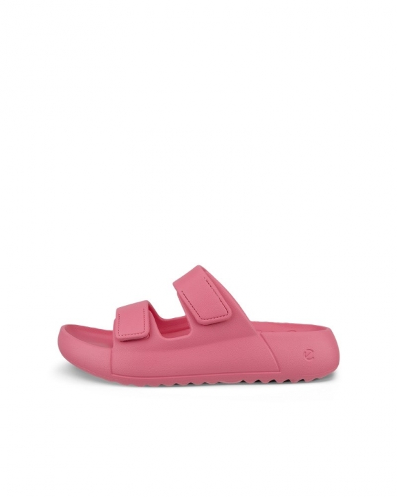 ECCO Cozmo E Unisex Sandale mit zwei Riemen - Rosa ECCO Cozmo E Unisex Sandale mit zwei Riemen - Rosa