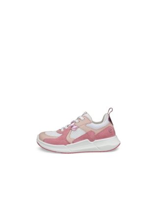 ECCO BIOM 2.2 Kinder Outdoor-Schuhe aus Leder - Rosa