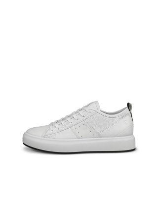 ECCO Street Ace Damen Ledersneaker - Weiß ECCO Street Ace Damen Ledersneaker - Weiß