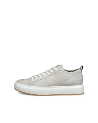 ECCO Street Ace Herren Sneaker aus Nubukleder - Grau