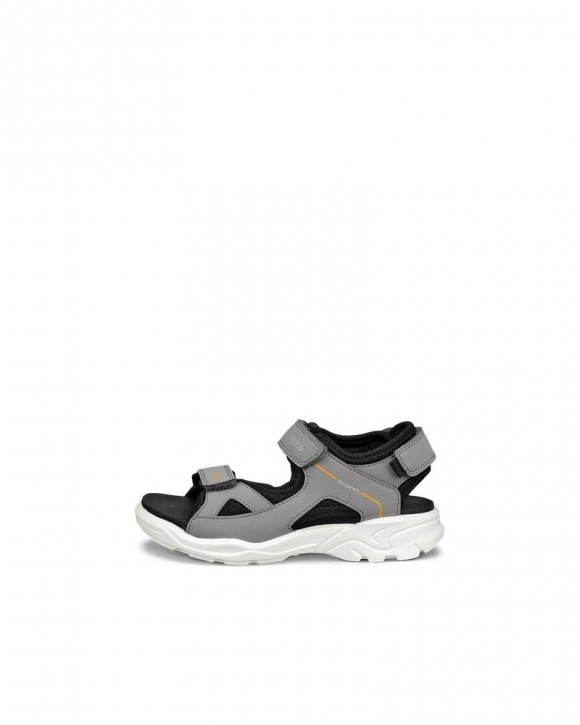 ECCO BIOM Raft Kinder Sandale mit zwei Riemen - Grau ECCO BIOM Raft Kinder Sandale mit zwei Riemen - Grau