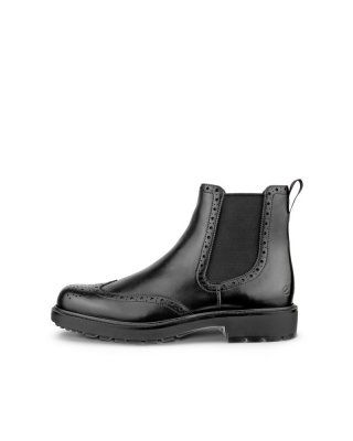 ECCO Metropole Oslo Herren Chelsea Boot aus Leder - Schwarz