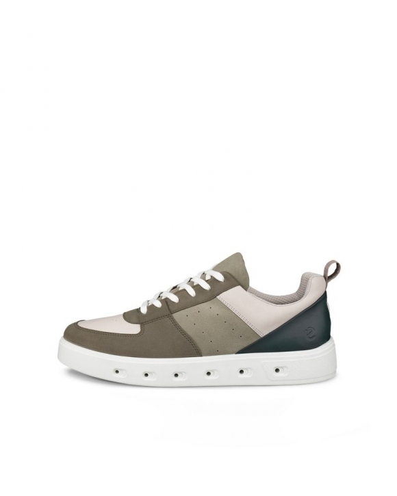 ECCO STREET 720 Herren Ledersneaker mit Gore-Tex - Grün