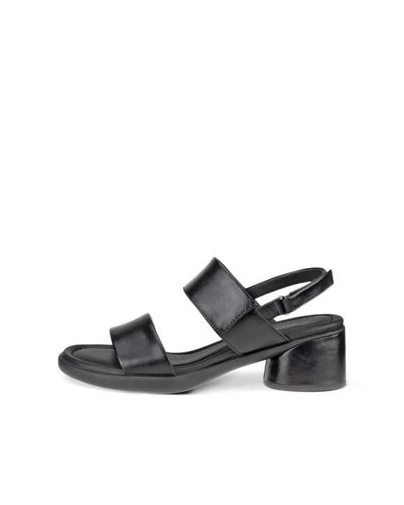 ECCO Sculpted Sandal LX 35 Damen Ledersandale mit Absatz - Schwarz