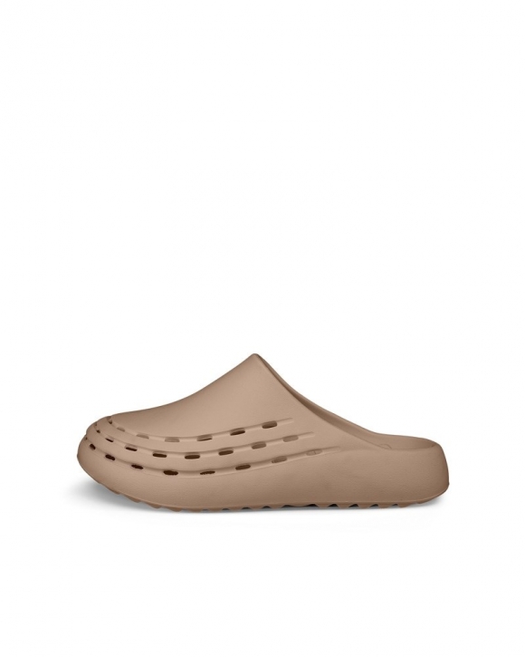 ECCO Cozmo Slide Herren Pantolette - Beige