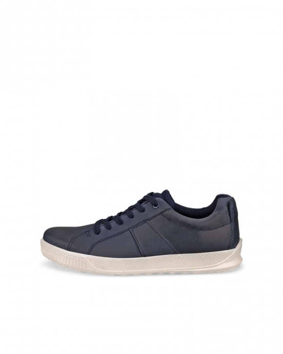 ECCO Byway Herren Sneaker aus Nubukleder - Blau ECCO Byway Herren Sneaker aus Nubukleder - Blau