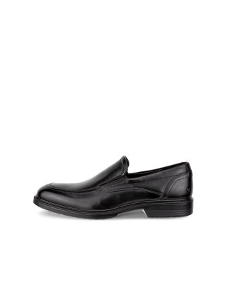 ECCO Lisbon Herren Lederslipper Business - Schwarz